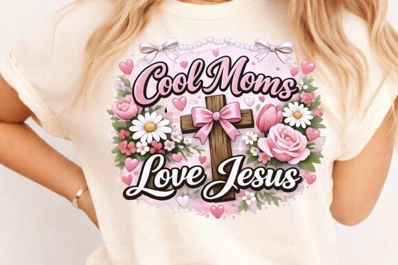 Bright Floral Coquette Mama Cool Moms Lo