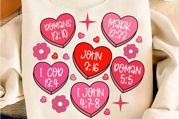 Christian Valentine Png, Xoxo Png: A Must-Have for T-Shirt Designs and Graphics