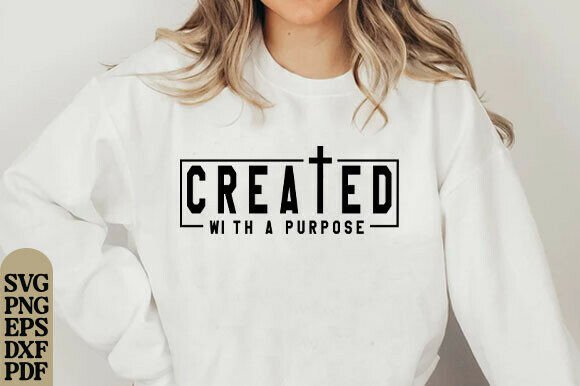 Created with a Purpose: A Versatile Graphics Asset for T-Shirt Designs