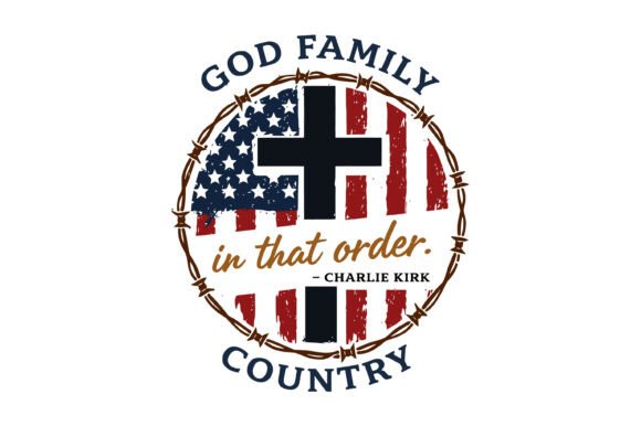 God Family Country Faith: Perfect for T-Shirt Designs & Graphics