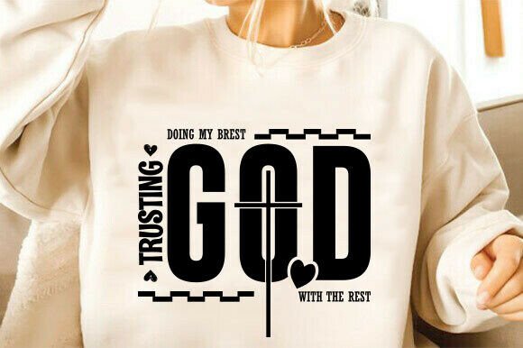 God SVG & Jesus Graphics for T-Shirt Designs