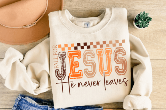 Review: Fall for Jesus He Never Leaves Svg for Graphics