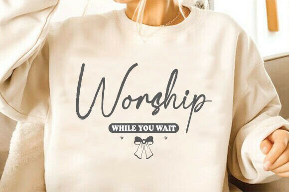 Worship SVG for Faith-Based Graphics and T-Shirt Designs
