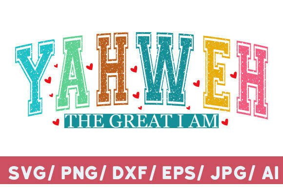 Yahweh SVG PNG, YHWH Christian Shirt: A Versatile Graphics Asset